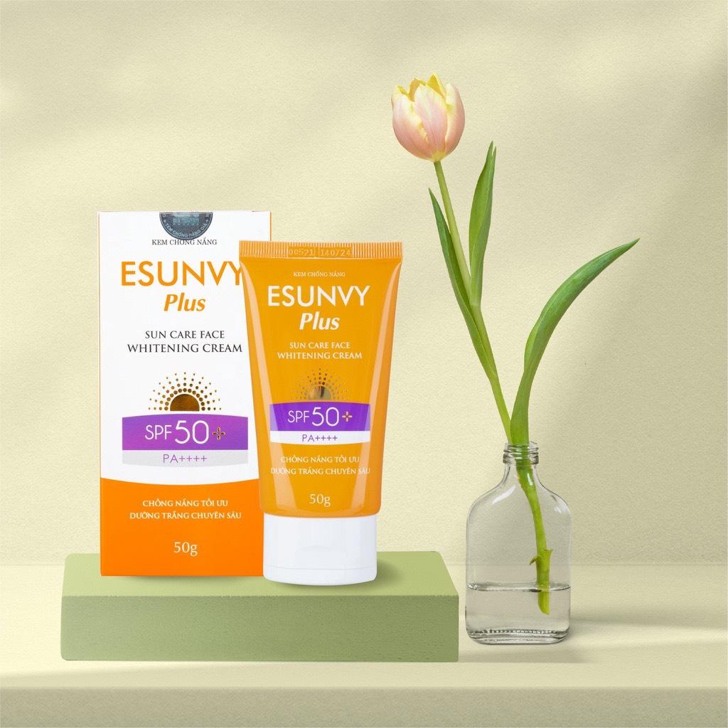 [Chính hãng] Kem Chống Nắng Esunvy Plus Sun Care Face SPF50+/PA++++ Phù Hợp Cho Da Nhạy Cảm, Bảo Vệ Da Hoàn Hảo Tuýp 50g