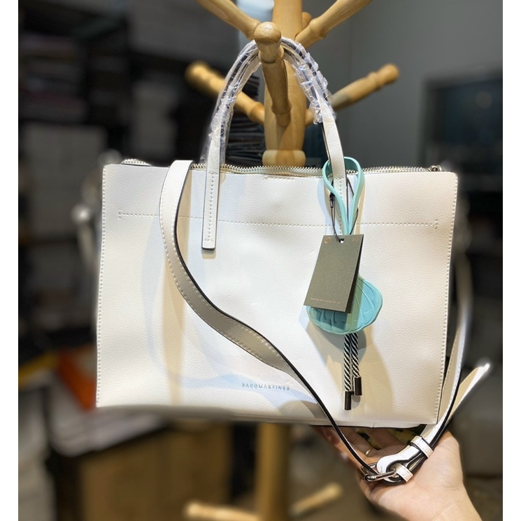 TINUONGSHOP- Túi tote Paco••mảrtin Women's Tote bag-trắng
