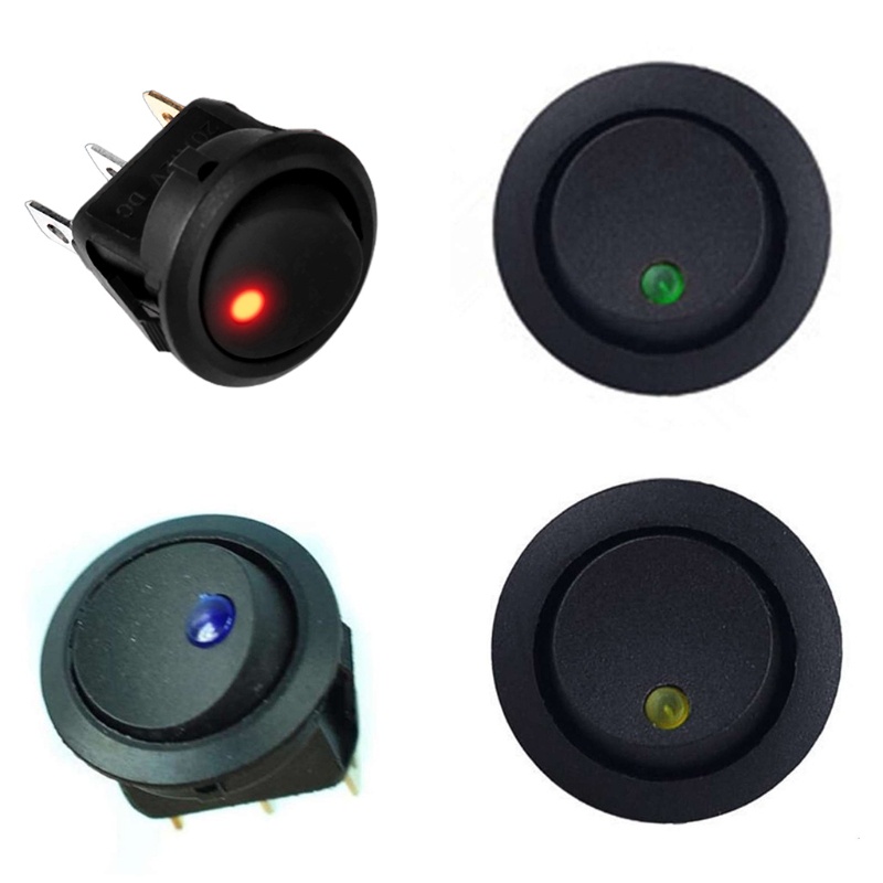 Công Tắc Bật / Tắt Đèn Hình Tròn Chuyên Dụng Cho Tàu Thuyền