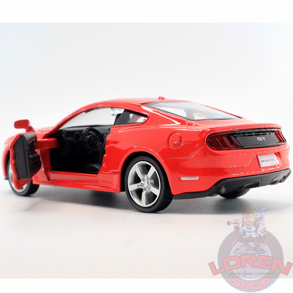 Mô hình ô tô kim loại Ford Mustang 2015 tỷ lệ 1:36, xe hơi thể thao đồ chơi chạy cót lorenshop