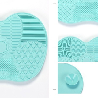 [Hàng mới về] Miếng Silicon Vệ Sinh Cọ Trang Điểm Dễ Dùng