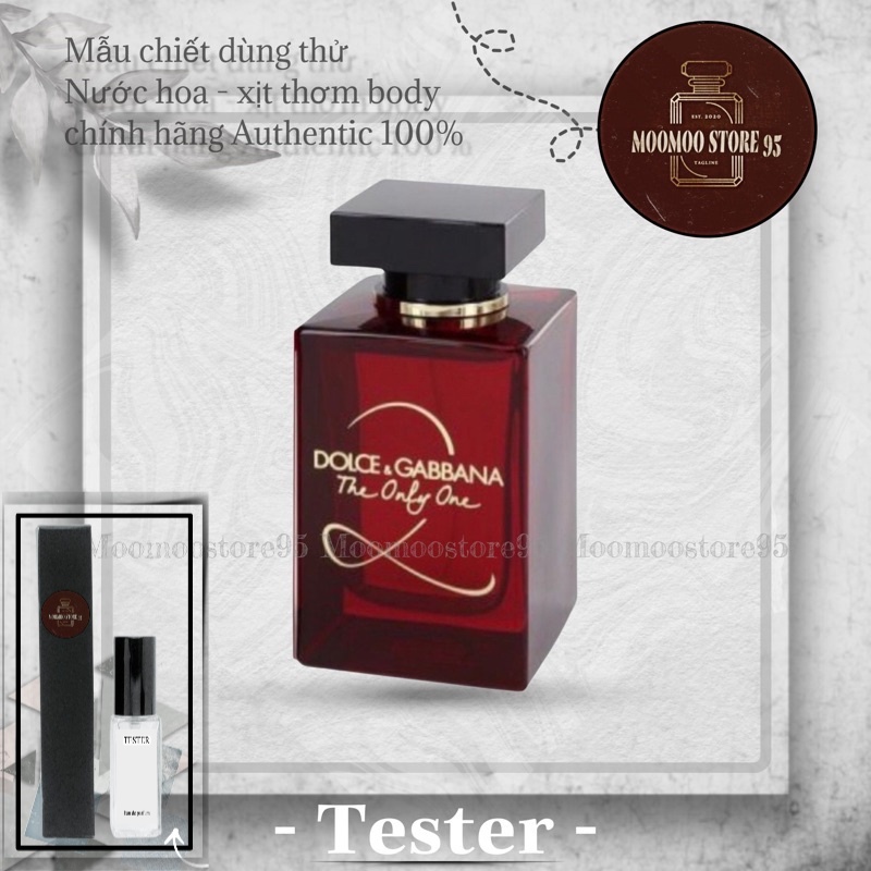 🎀MooMoo🎀 Nước hoa dùng thử The Only One 2 - 2ml/5ml/10ml