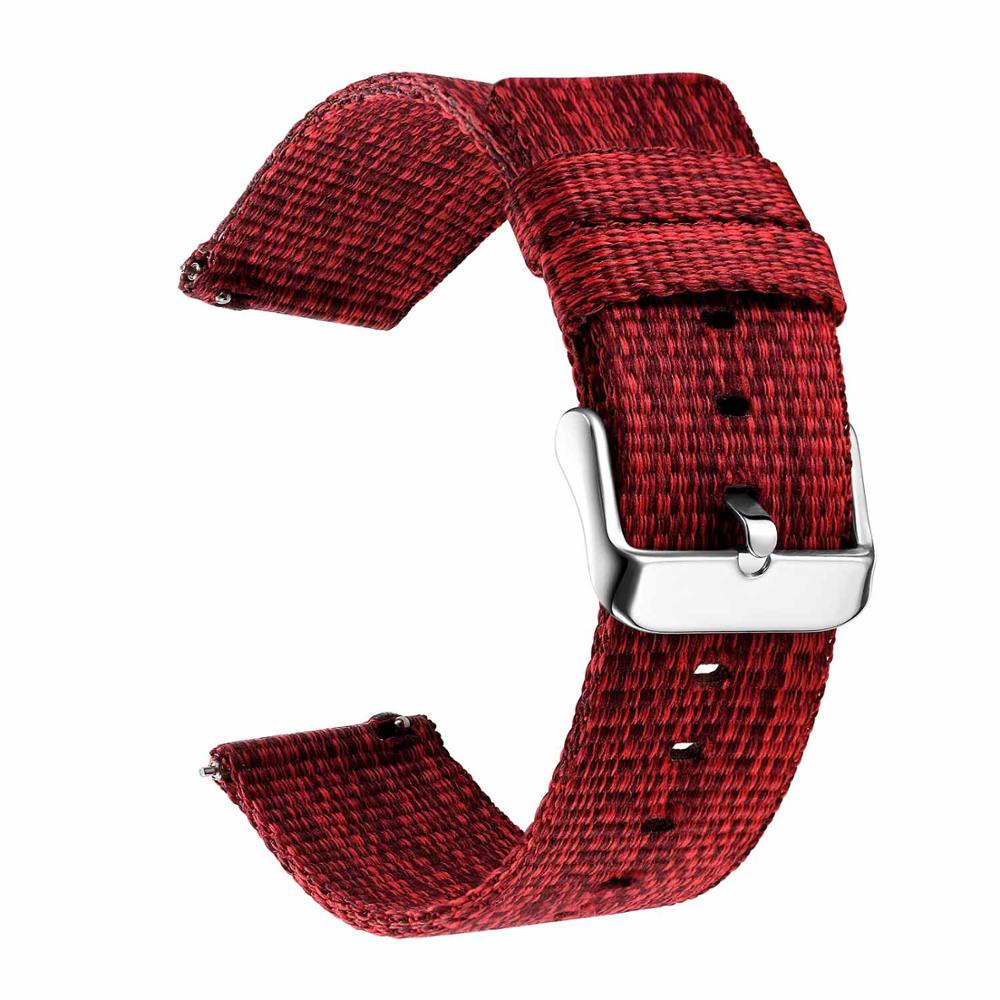 Dây Đeo Nylon Cho Đồng Hồ Thông Minh Samsung Galaxy 42mm 46mm Galaxy Watch 3 45mm 41mm / Amazfit Bip Gtr