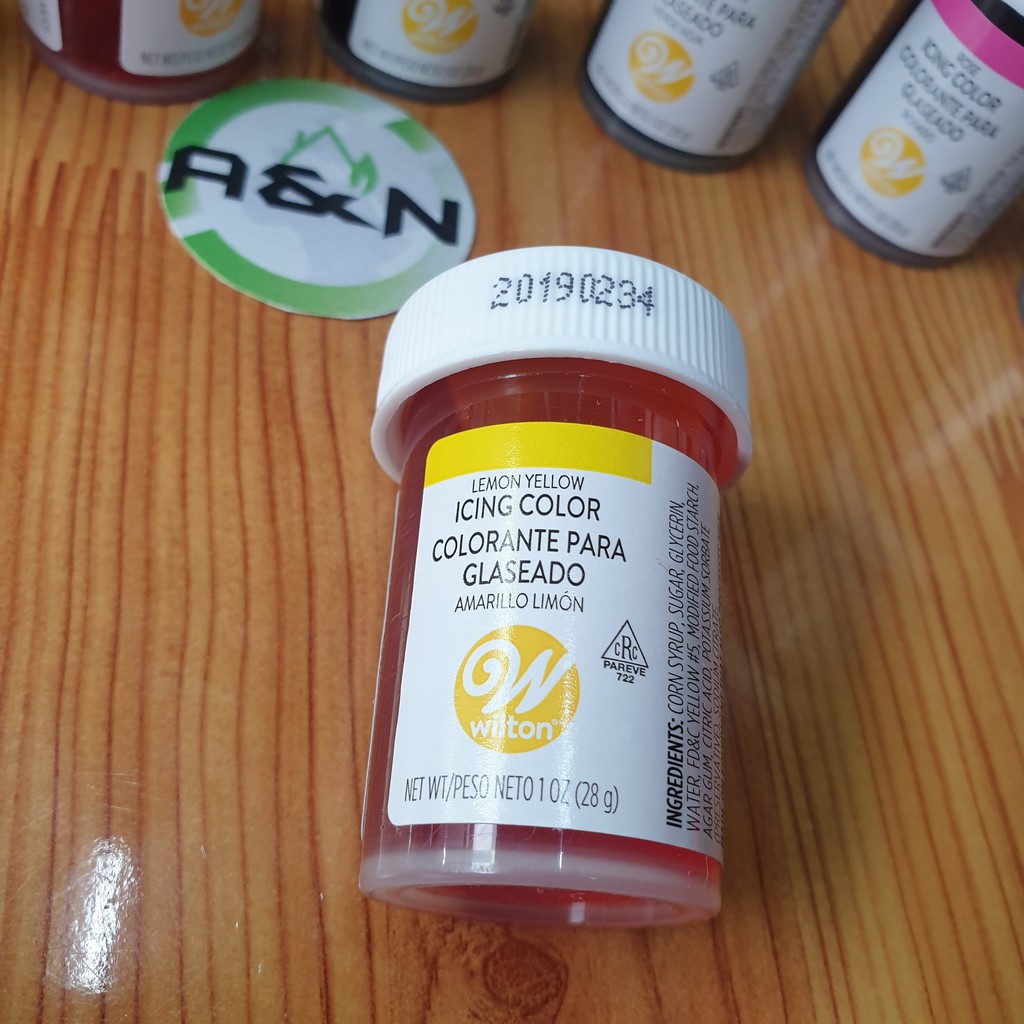 Màu thực phẩm Wilton Lemon Yellow - 1oz