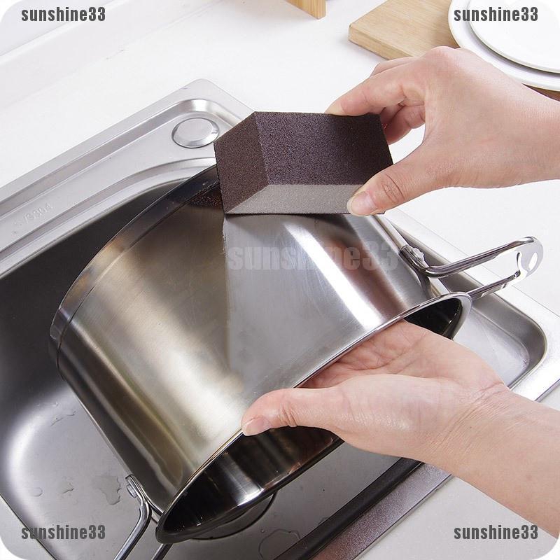 1 miếng bọt biển lau chùi loại bỏ nồi