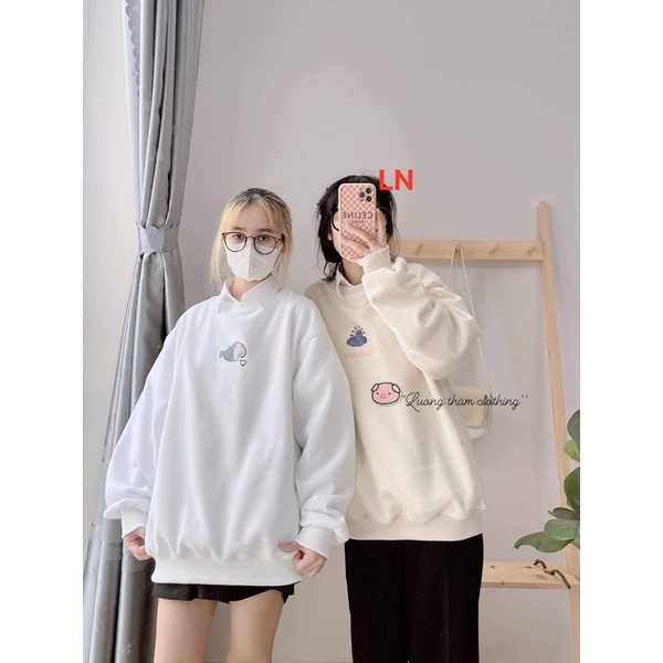 Áo nỉ bo hình ngộ nghĩnh LN11