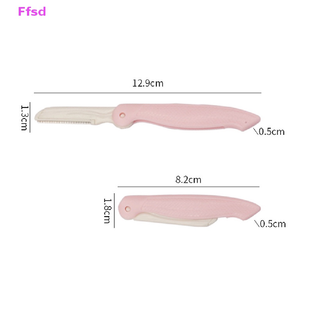 {Ffsd} Bộ Tông Đơ Cạo Lông Mày Gấp Lại Được Nhỏ Gọn Cho Nữ * Bán Chạy