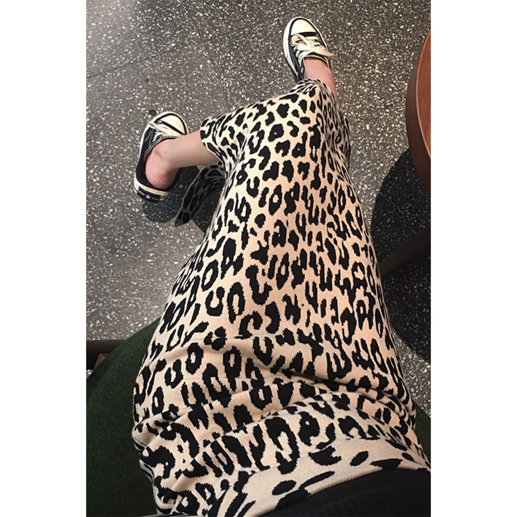 CHÂN VÁY BÚT CHÌ DORY&PONY DỆT KIM DA BÁO THỜI TRANG – HOT TREND 2021 – V013