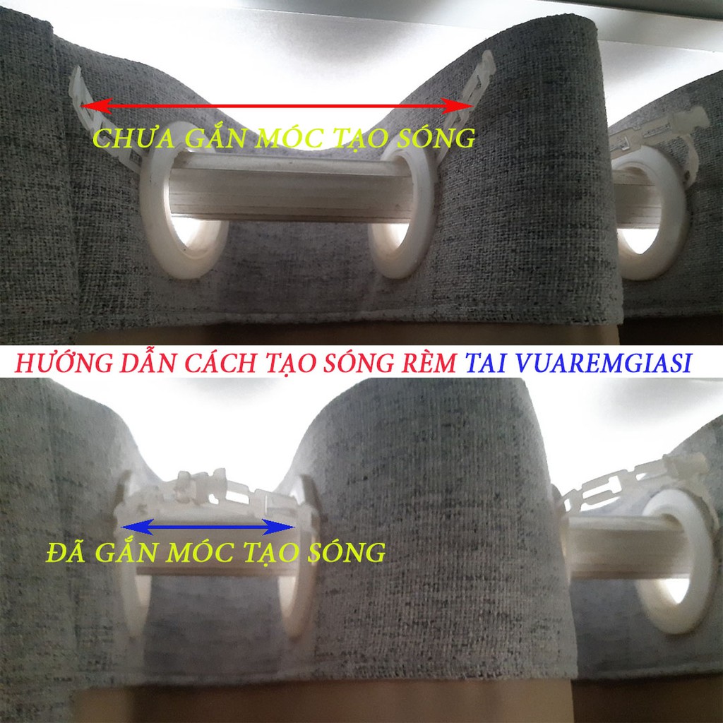 [Mã LIFEHLDEC giảm 10% đơn 99k] Rèm cửa sổ phòng khách chống nắng 96% giá rẻ phù hợp trang trí decor sang trong VIP14