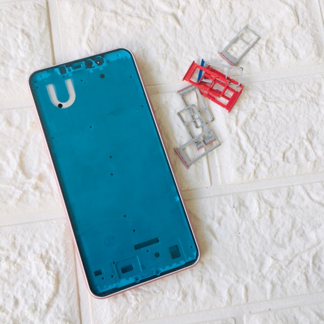 Combo Bộ Vỏ Sườn Xiaomi Redmi Note 6 Pro Zin Hàng Cao Cấp Tặng Kèm Khay Sim