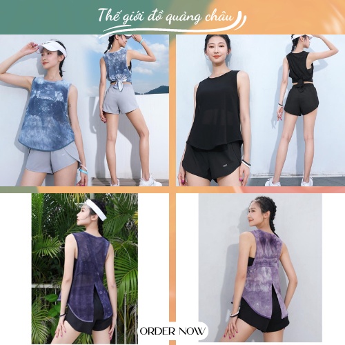 Bộ tanktop nữ tập thể thao Louro LA71, kiểu áo tập gym, yoga, zumba nữ sát nách chất liệu thoáng mát, siêu co giãn