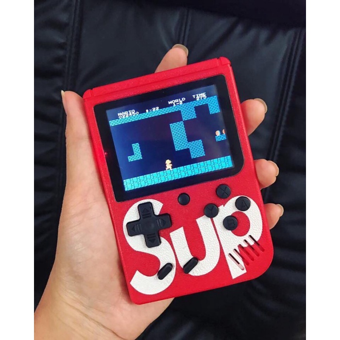 Máy chơi game cầm tay 400 trò - Máy chơi game SUP G1 Plus 400 In 1 Tặng kèm tay cầm - Bảo hành 12 tháng
