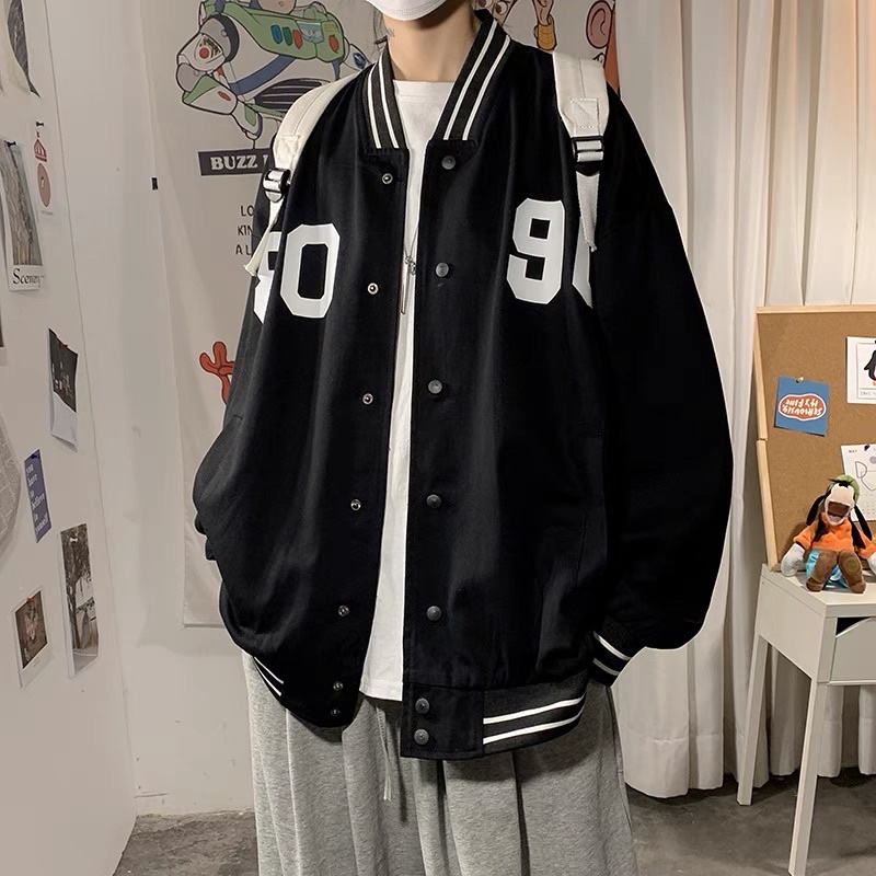 ÁO KHOÁC BOMBER KAKI H0-90 FORM UNISEX NAM NƯ (hình chụp thật)