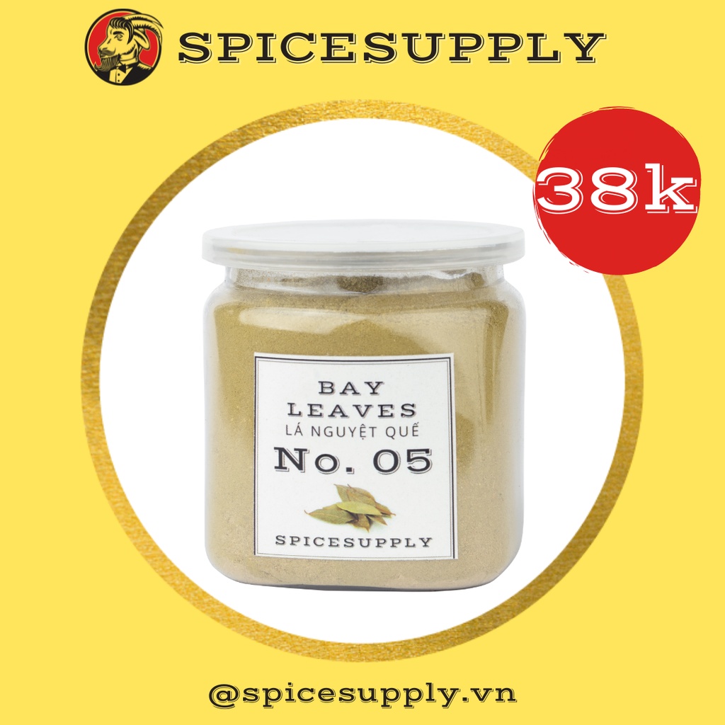 Bay Leaves Ground - Bột Lá Nguyệt Quế Hũ 60g