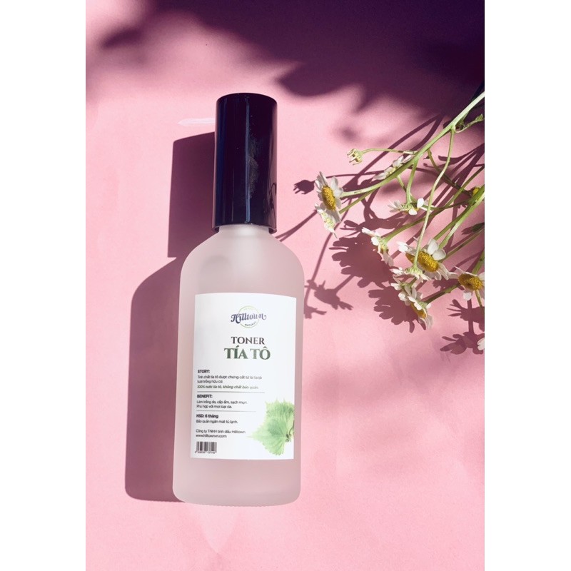 Hydrosol- nước cất tía tô- sáng da, ngừa nám- Hilltown