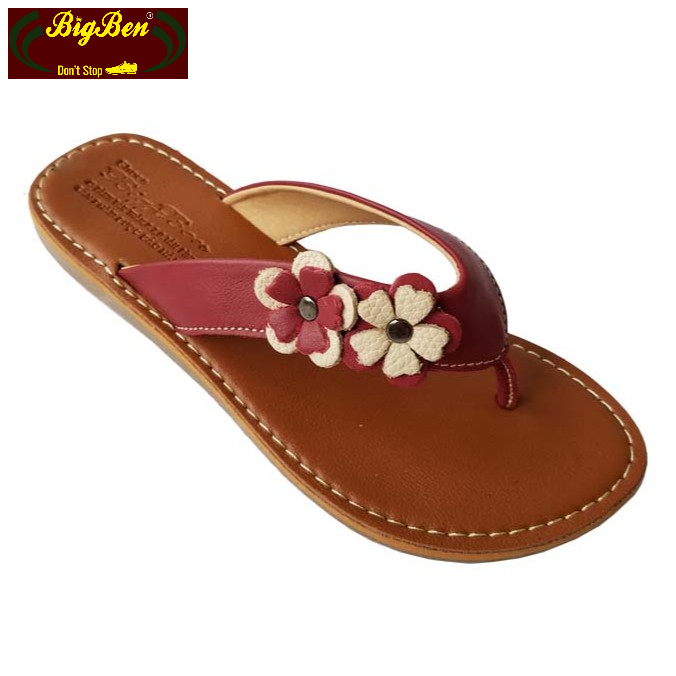 Dép Xỏ Ngón Nữ Da Bò BIGBEN Cao Cấp DK30