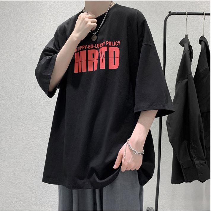 Áo thun tay lỡ nam nữ form rộng Oversize, áo phông tay lỡ form rộng Unisex, áo thun A265