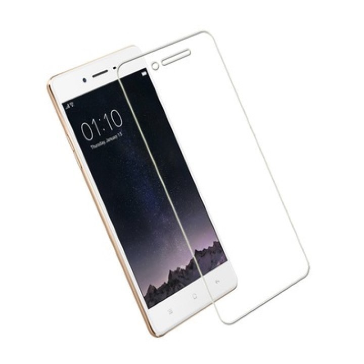 KÍNH CƯỜNG LỰC OPPO A35/ F1  trong suốt, tặng kèm giấy lau màn hình