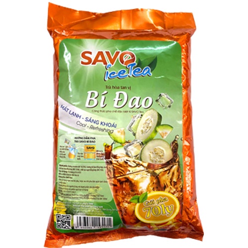 Trà Bí Đao Hòa Tan SAVO (Túi lớn 800 gam)