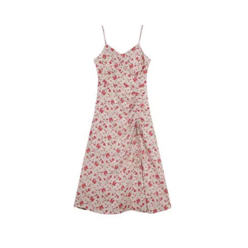 Đầm Hoa Thời Trang Mùa Hè Hàn Quốc Lãng Mạn Cho Nữ