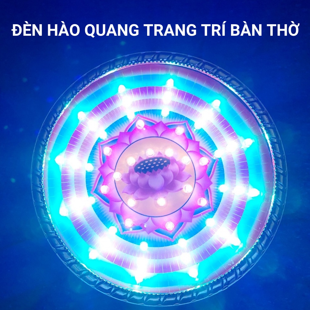 Đèn led hào quang cơ, hao quang led 15cm, 18cm, 22cm, 25cm, 30cm