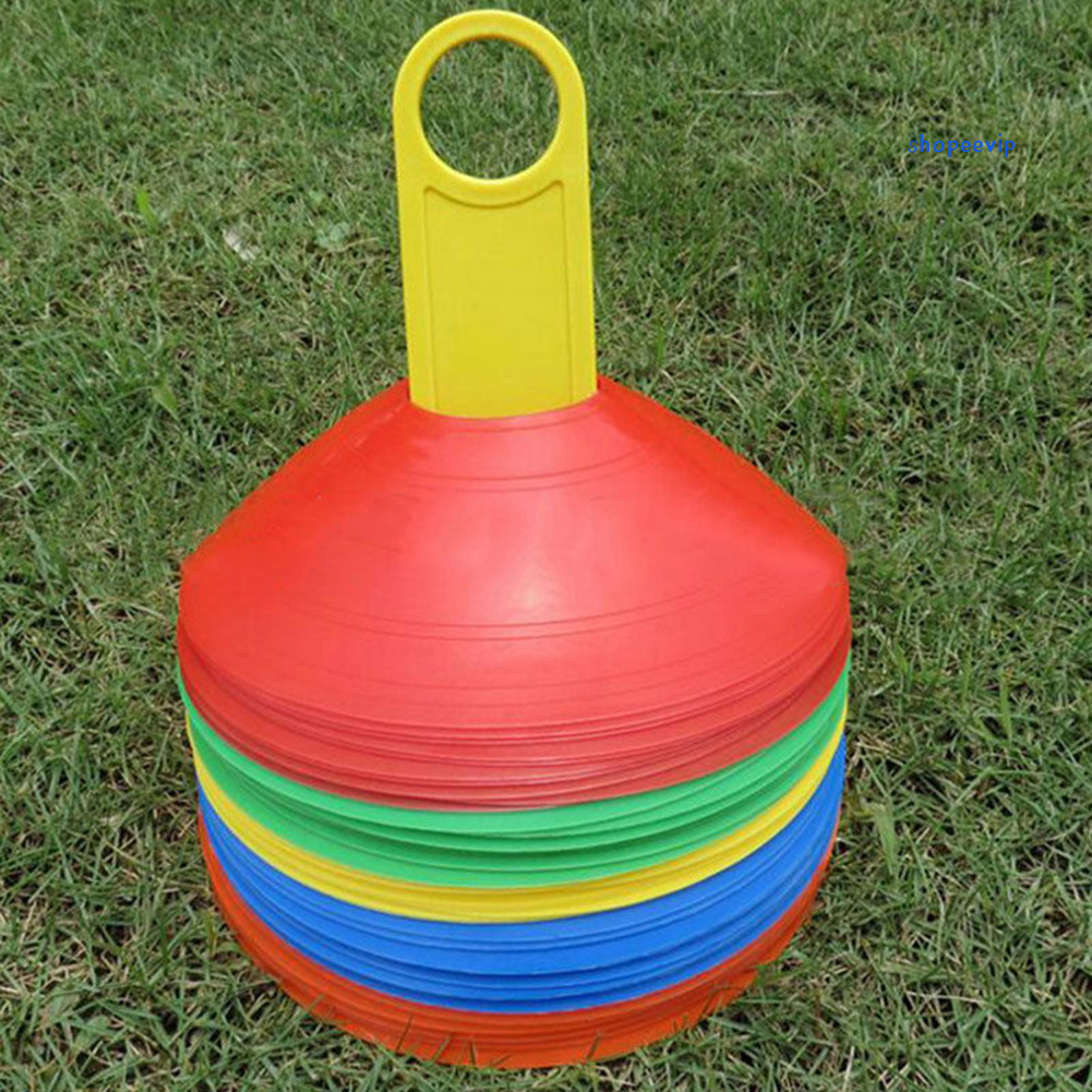SPVP Disc Cones Soccer Football Rugby Field Marking Coaching Training Agility Sports