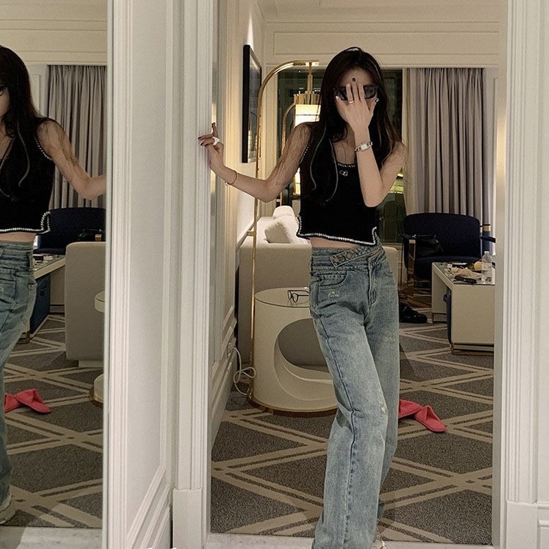 Áo Hai Dây Dáng Ngắn Thời Trang Mùa Hè Hàng Mới Dành Cho Bạn Nữ