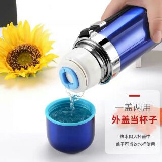(Xả kho) Bình giữ nhiệt INOX cao cấp 800ml (clip thật)