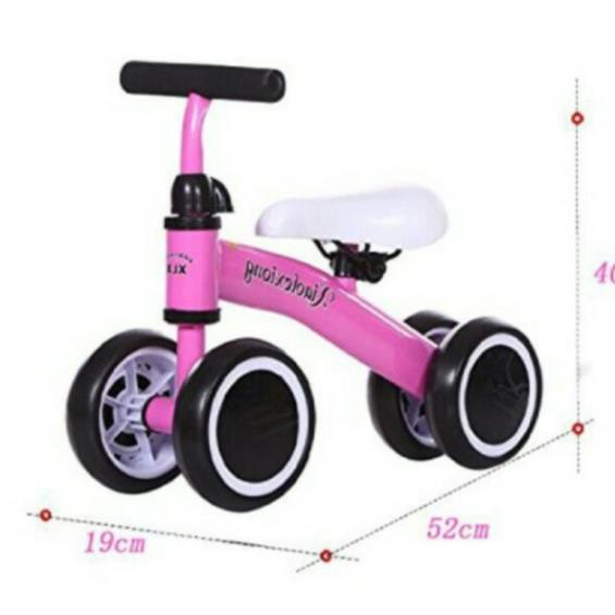 XE CHÒI CHÂN 4 BÁNH TỰ CÂN BẰNG CHO BÉ 1-3 TUỔI. HÀNG CHÍNH HÃNG, CHẤT LIỆU THÉP SIÊU BỀN