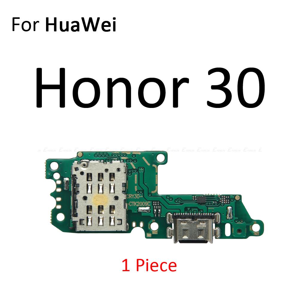 Bảng Mạch Cổng Sạc USB Kèm Dây Cáp Cho HuaWei Honor 30S 30i View Mate 40 30 Pro 5G Lite Plus