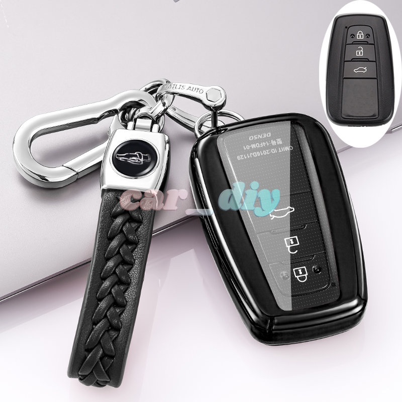 Vỏ Bảo Vệ Chìa Khóa Xe Hơi Toyota vios 2014-2021 Yaris Corolla Camry Hilux RAV4 Fortuner Vigo Altis Rush Innova Revo