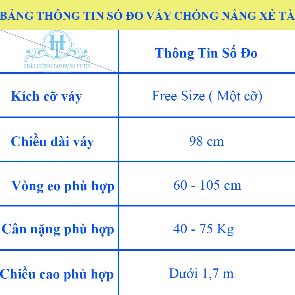 VÁY CHỐNG NẮNG XẺ TÀ KAKI THÔNG MINH Chất Liệu Kaki Cotton Dày Dặn Và Thoáng Mát Có Nút Bấm Sau Lưng