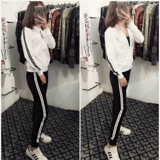 Bộ nỉ 2 sọc