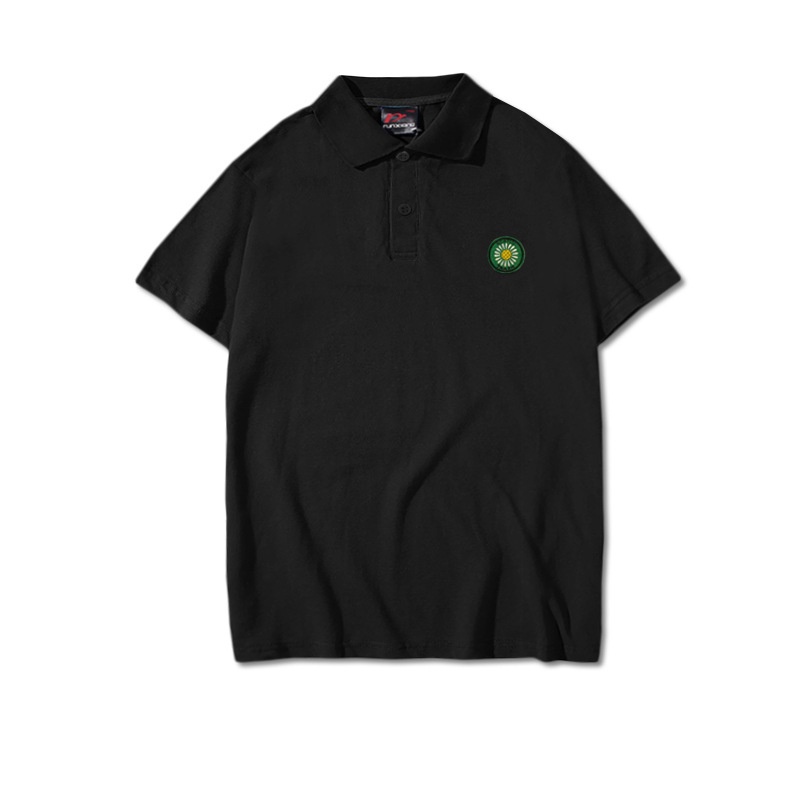 Áo Polo Nam Nữ Form Rộng Chất Thun Mềm Mát Phong Cách In Bông TRắng Thời Thượng  Hợp Thời Trang  Kịp Xu Hướng TTQ0339