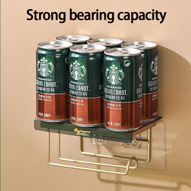 Giá Đỡ Cuộn Giấy Vệ Sinh Gắn Tường Không Cần Đục Lỗ Cho Nhà Bếp / Phòng Tắm