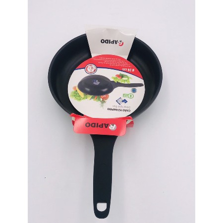 Chảo Rapido 20-24-28cm Teflon - 3 lớp-chống dính-đáy phẳng , dùng cho tất cả loại bếp