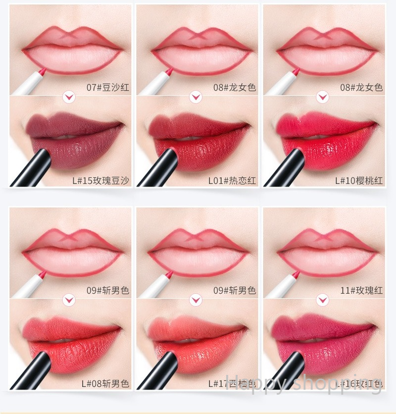 (Hàng Mới Về) Bút Kẻ Viền Môi Chống Thấm Nước Màu Lì | BigBuy360 - bigbuy360.vn