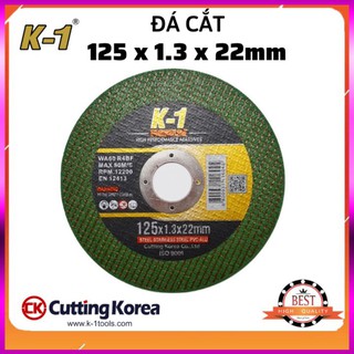 Đá cắt sắt 1 tấc 2 | đá cắt k1 xanh | đá cắt sắt phi 125 - hoainam