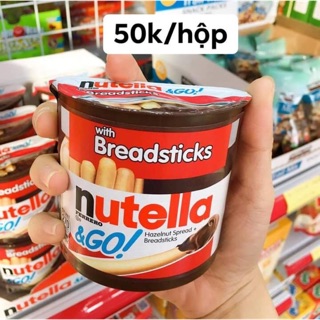 Bánh que chấm chocolate Nutella & Go