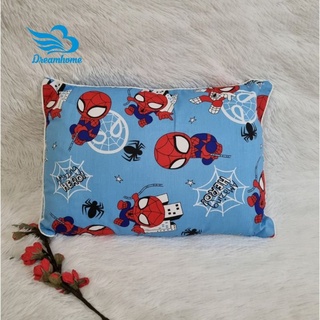 Gối Vỏ Đỗ Tâm An Vải Thô Lụa Hàn Cho Bé Sơ Sinh ( 23×32cm)