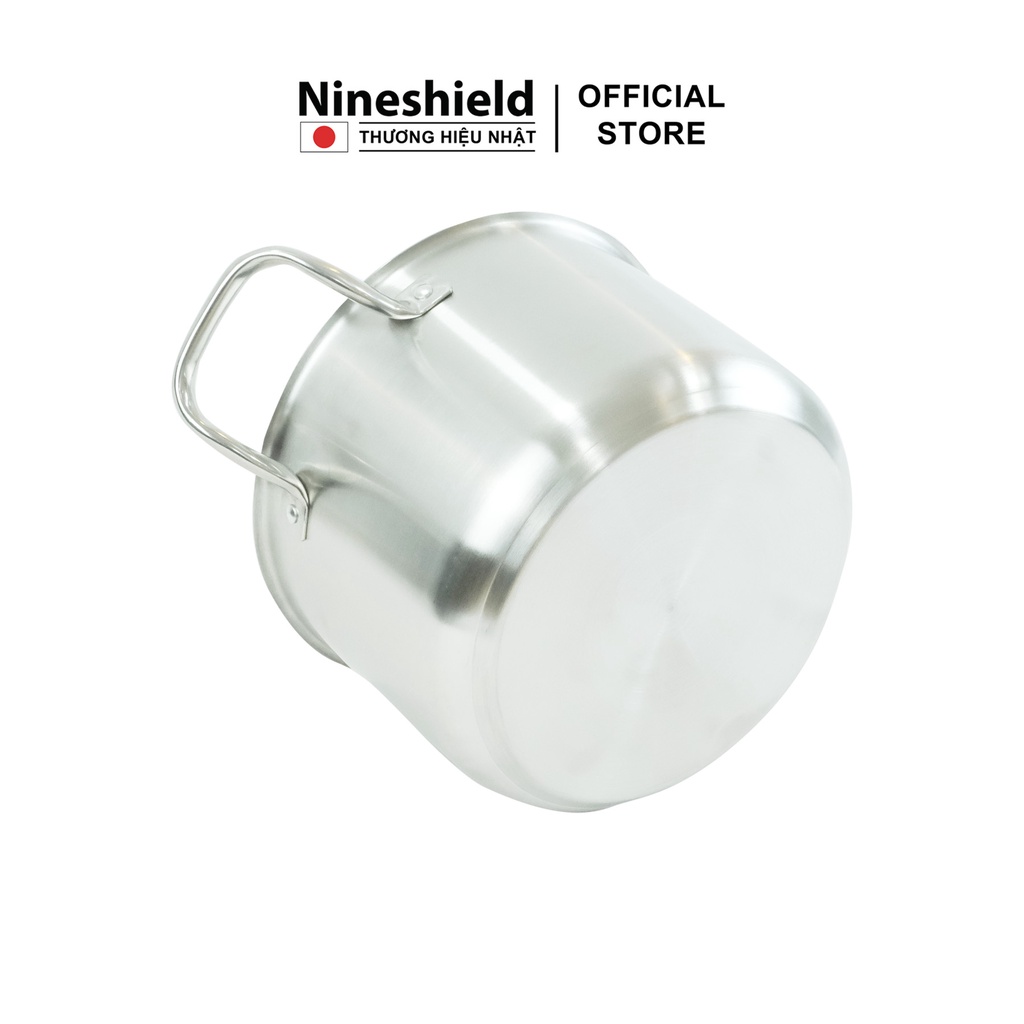 Bộ nồi Inox 3 món mẫu mới Nineshield KB BNI62