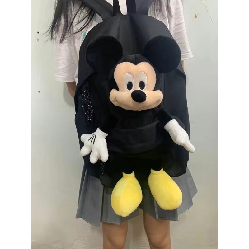 Balo Đi Học Họa Tiết Chuột Mickey Hoạt Hình Phong Cách Đường Phố balo nữ đẹp đi học