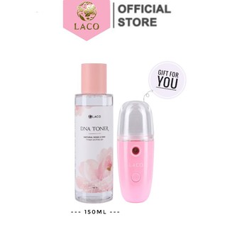 🔥 Nước hoa hồng LACO TONER DNA 🔥 Chính Hãng ⚡trắng da, se khít lỗ chân lông⚡️