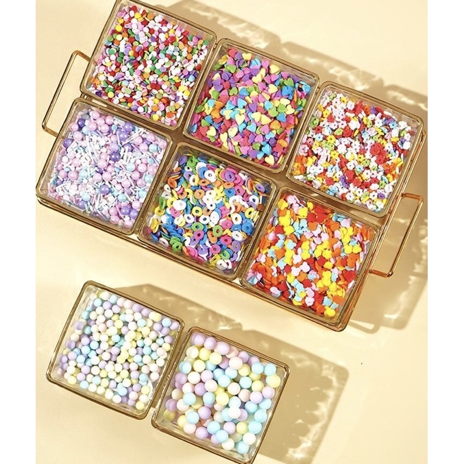 Kẹo bông đường các màu trang trí bánh kem 50g