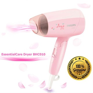 Máy sấy tóc du lịch Philips BHC010/00 1200W, Màu Hồng