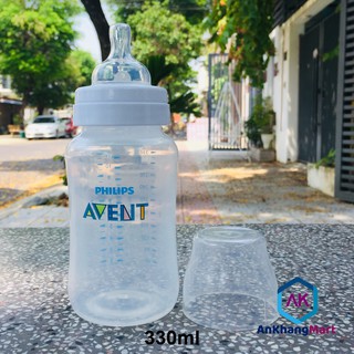 Bình sữa Philips Avent Classic 330ml (Núm số 3, 6 tháng+)