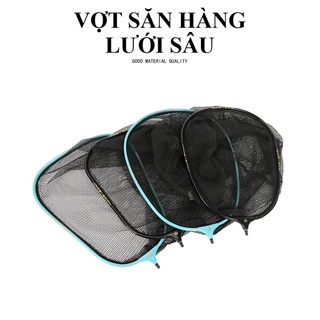 Vợt săn hàng lưới sâu vợt trắm đen, trắm cỏ, cá chép to