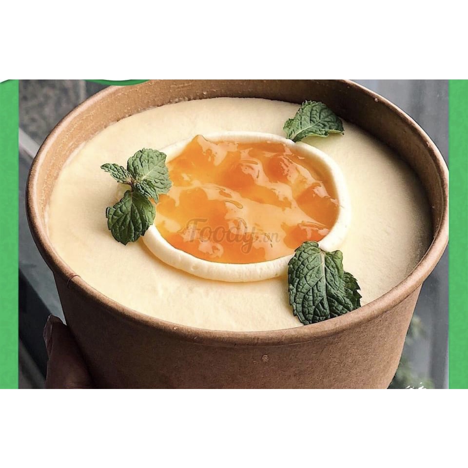 50 Tô giấy kraft chịu nhiệt cao đựng phở, bún bò, mì, hủ tíu, cơm, gà, nắp nhựa pp