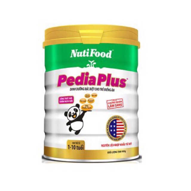 Sữa Pedia Plus cho trẻ biếng ăn 900g (Mẫu mới, date 2020)