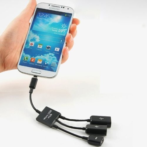 Micro usb OTG hub đa năng - [OLS]